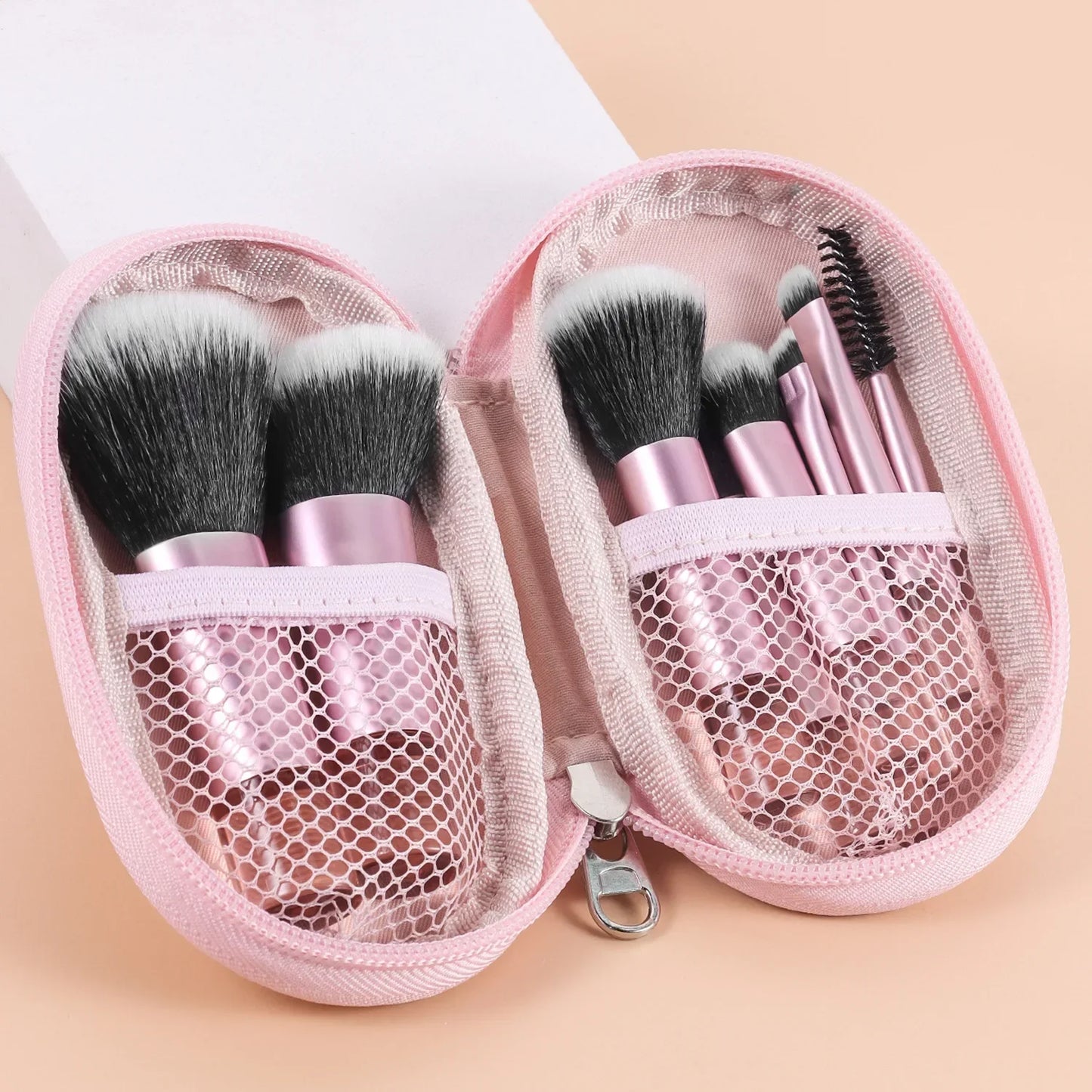 10 Piece Mini Makeup Brush Set Professional Tools-1