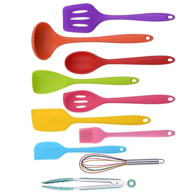 10 Piece Silicone Cookware Set for Kitchen-6