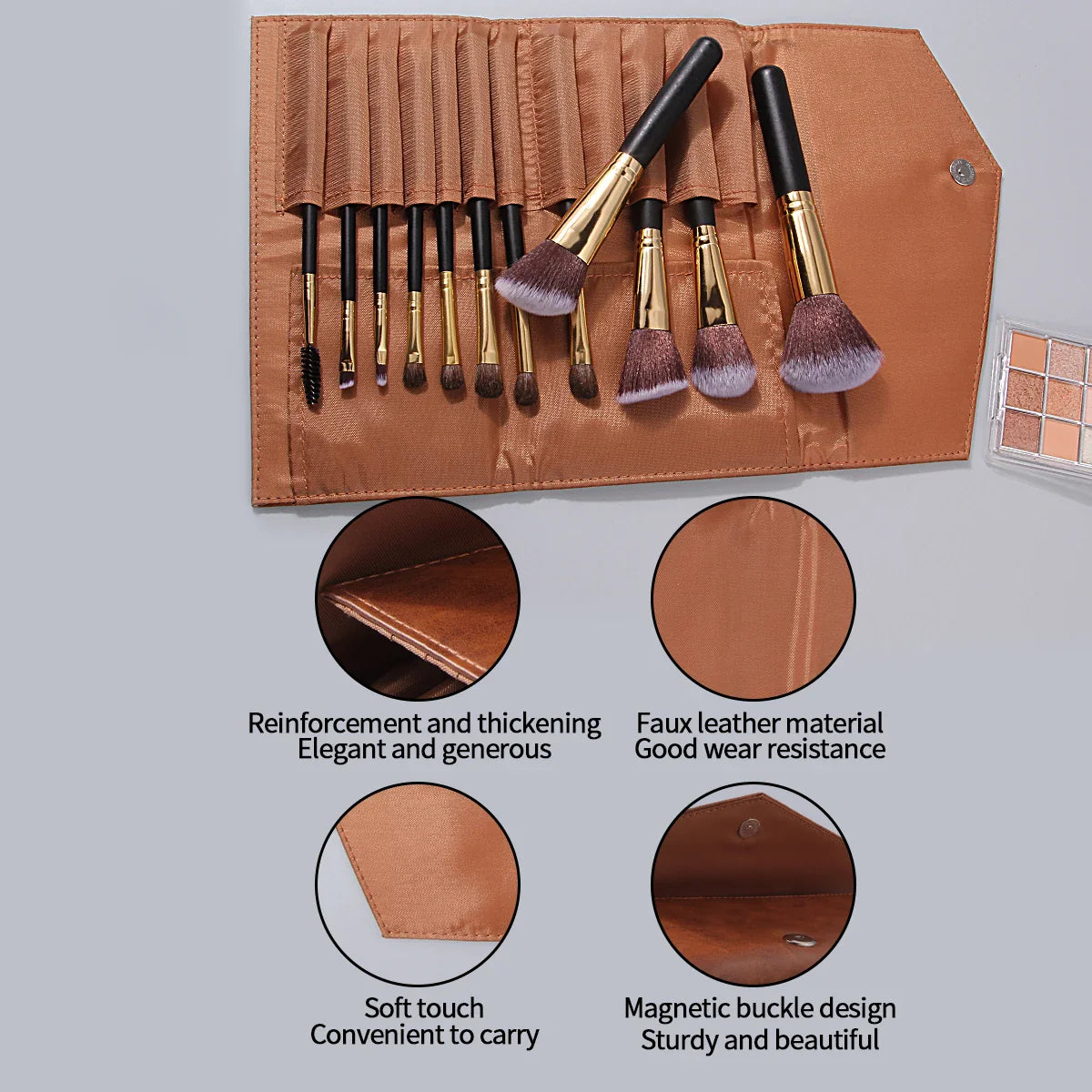 13 Piece Professional Makeup Brush Set-3