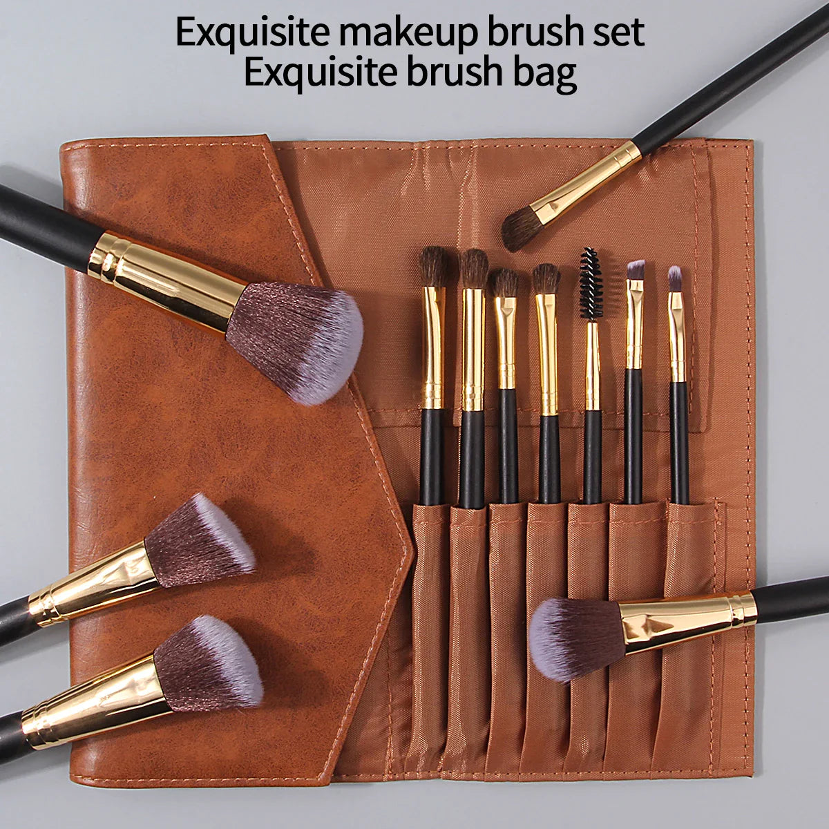 13 Piece Professional Makeup Brush Set-4