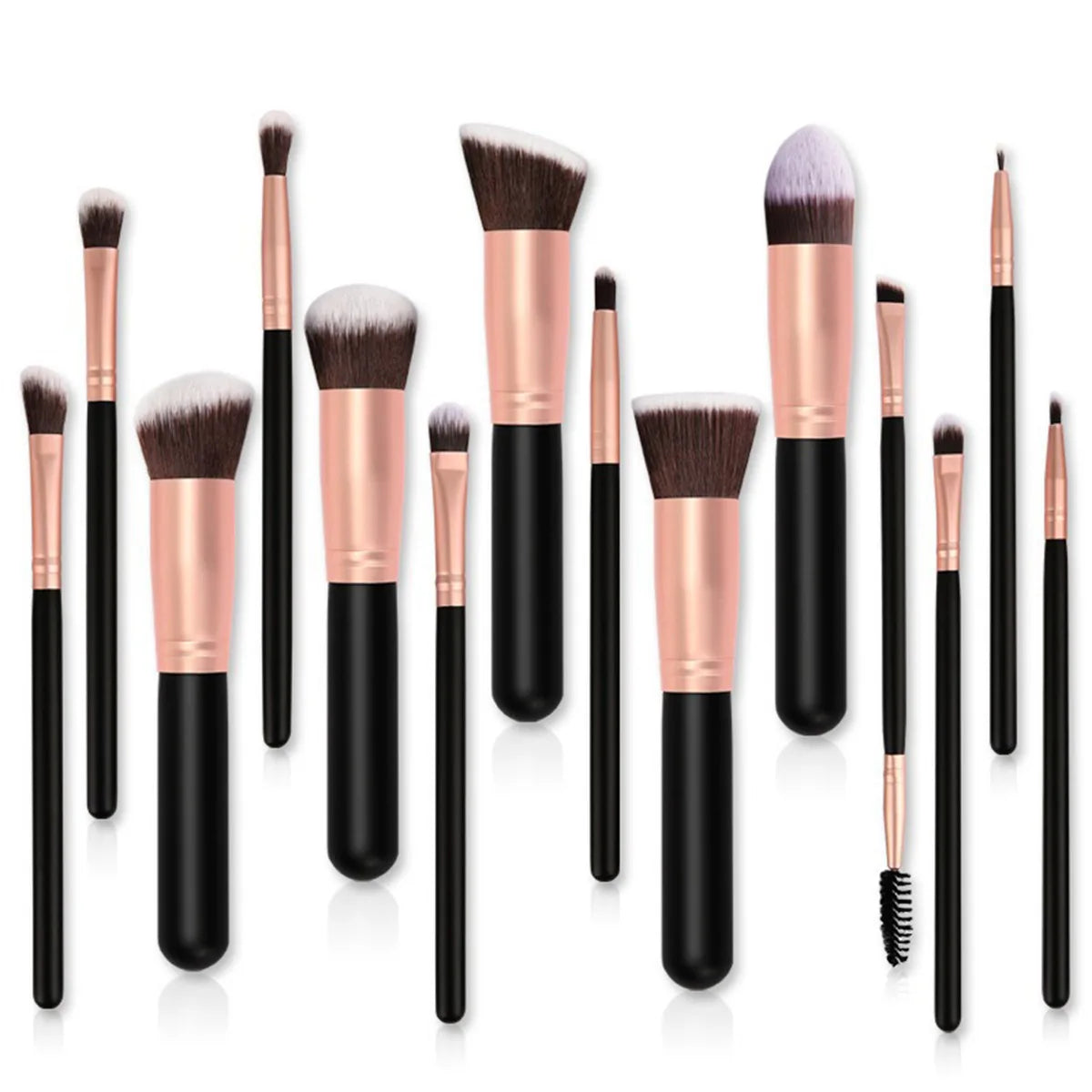14Pcs Makeup Brush Set with Free Sponge-3