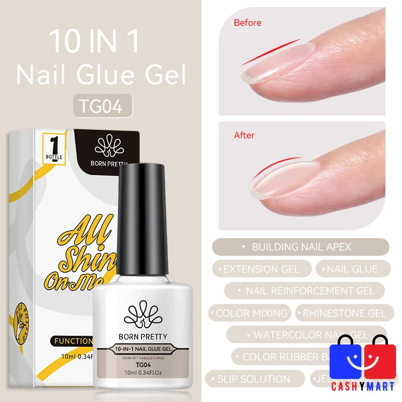 BORN PRETTY 10ml Jelly Nude Gel Nail Polish-32