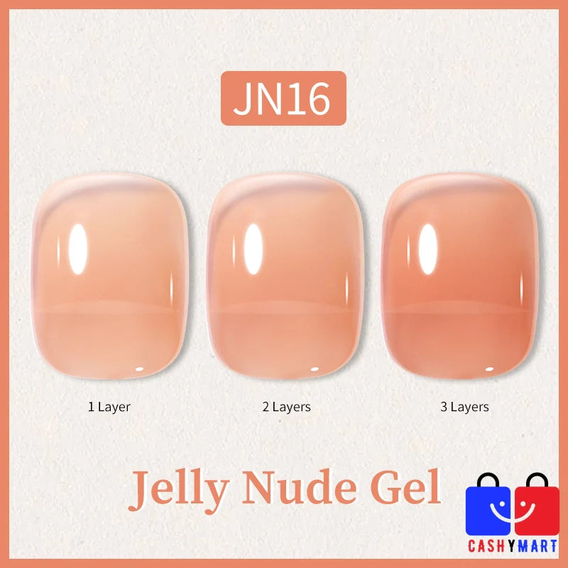 BORN PRETTY 10ml Jelly Nude Gel Nail Polish-67