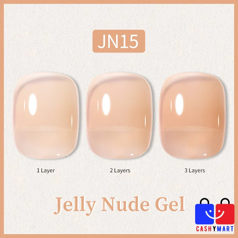 BORN PRETTY 10ml Jelly Nude Gel Nail Polish-84