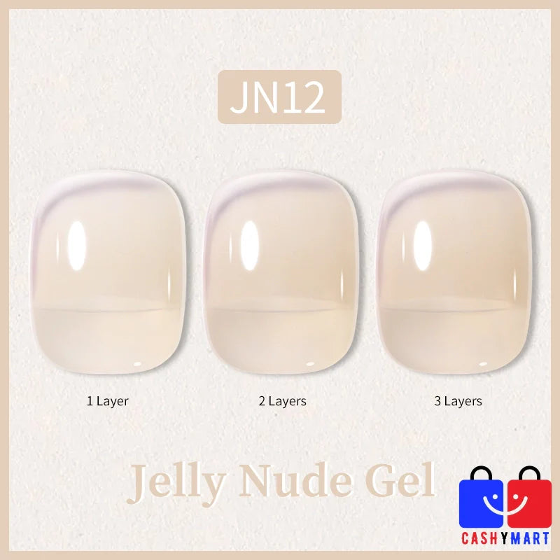 BORN PRETTY 10ml Jelly Nude Gel Nail Polish-70