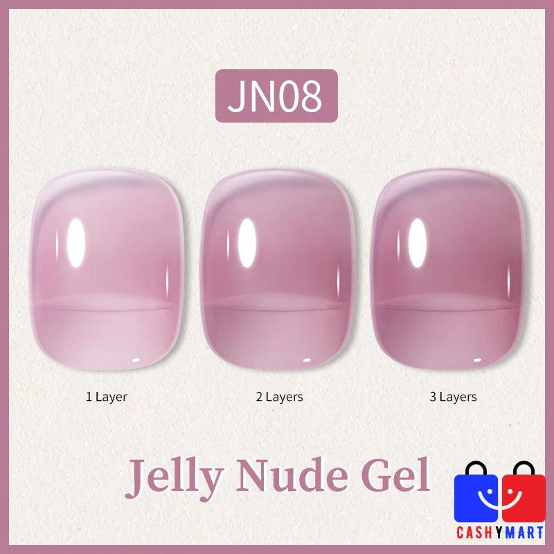 BORN PRETTY 10ml Jelly Nude Gel Nail Polish-88
