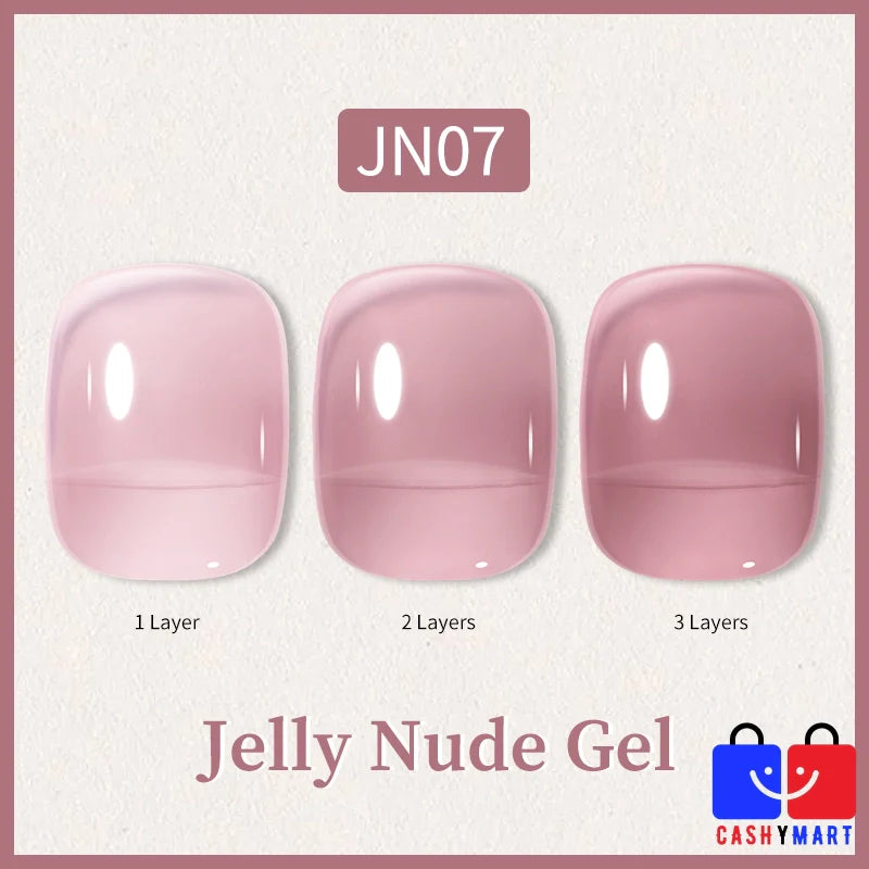 BORN PRETTY 10ml Jelly Nude Gel Nail Polish-63