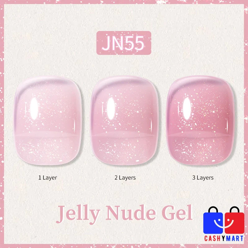 BORN PRETTY 10ml Jelly Nude Gel Nail Polish-81