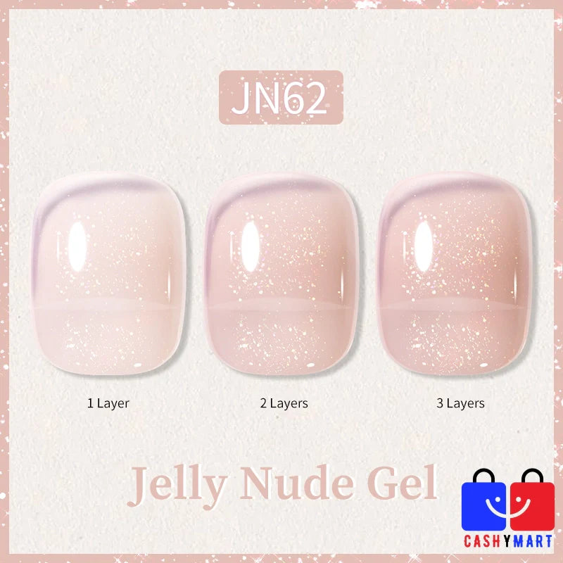 BORN PRETTY 10ml Jelly Nude Gel Nail Polish-52