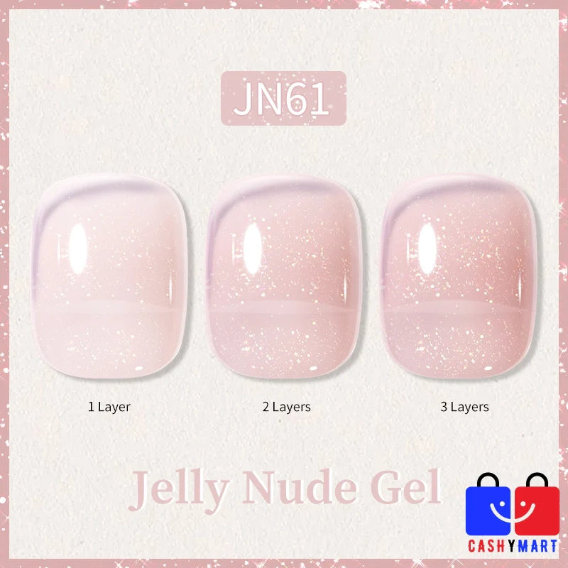 BORN PRETTY 10ml Jelly Nude Gel Nail Polish-54