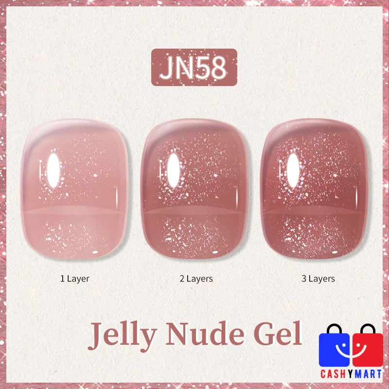 BORN PRETTY 10ml Jelly Nude Gel Nail Polish-64