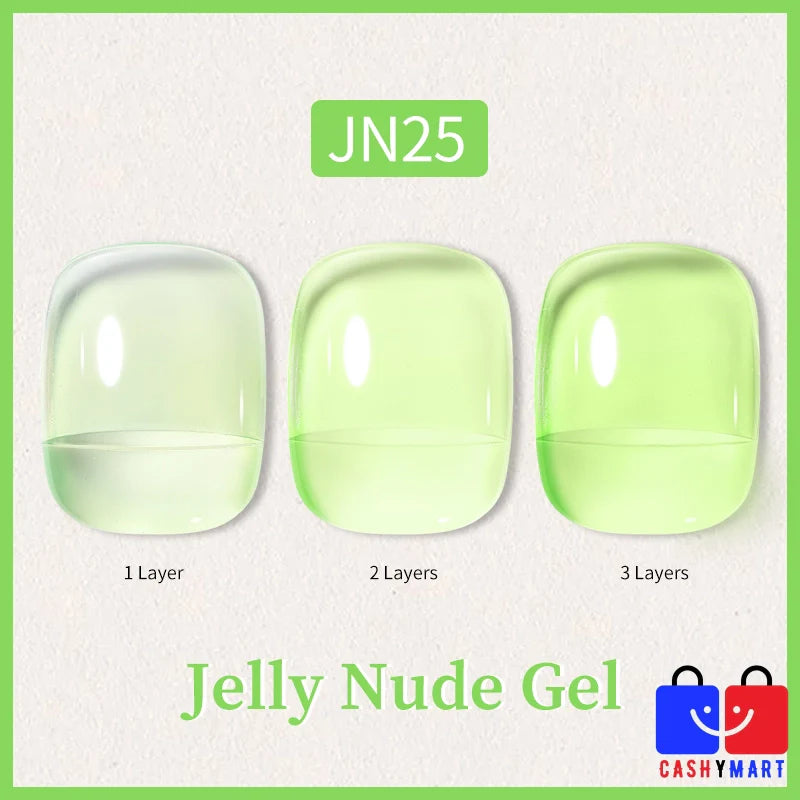 BORN PRETTY 10ml Jelly Nude Gel Nail Polish-75