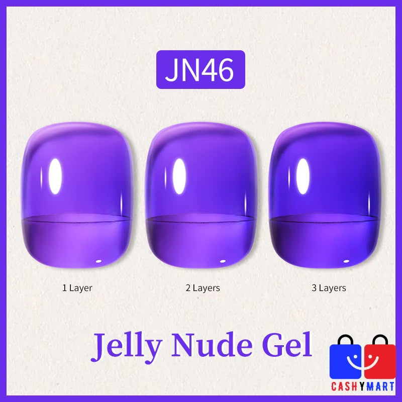 BORN PRETTY 10ml Jelly Nude Gel Nail Polish-80