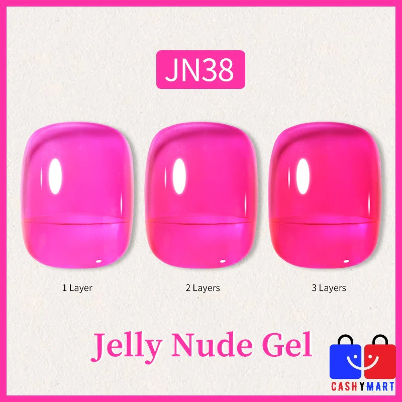 BORN PRETTY 10ml Jelly Nude Gel Nail Polish-39