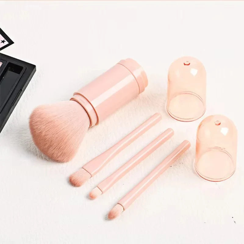 4in1 Travel Makeup Brushes Set Portable-3