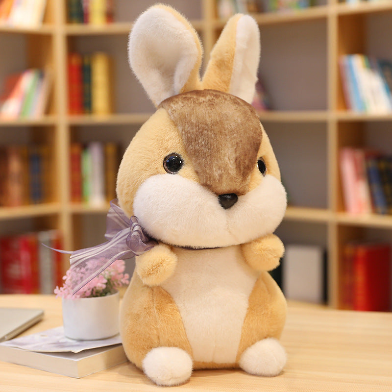 Adorable Plush White Rabbit Toys-5