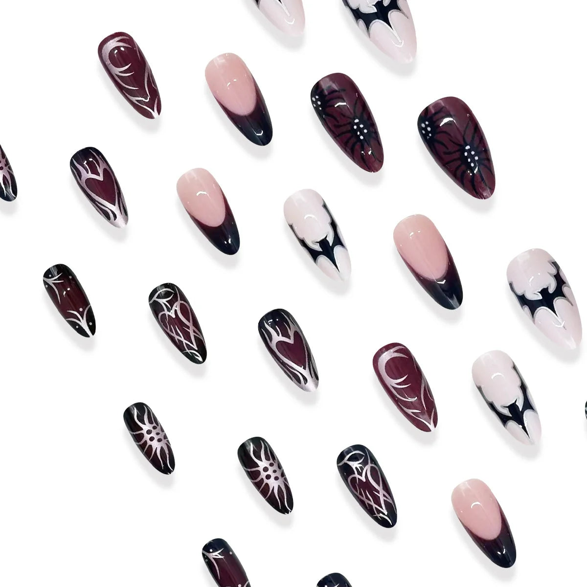 Almond Halloween Press-On Nails-1