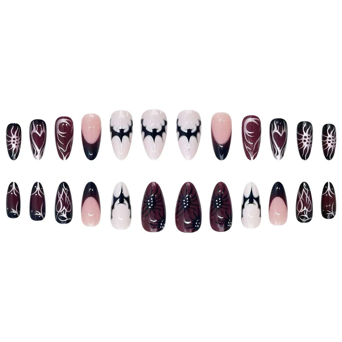 Almond Halloween Press-On Nails-2