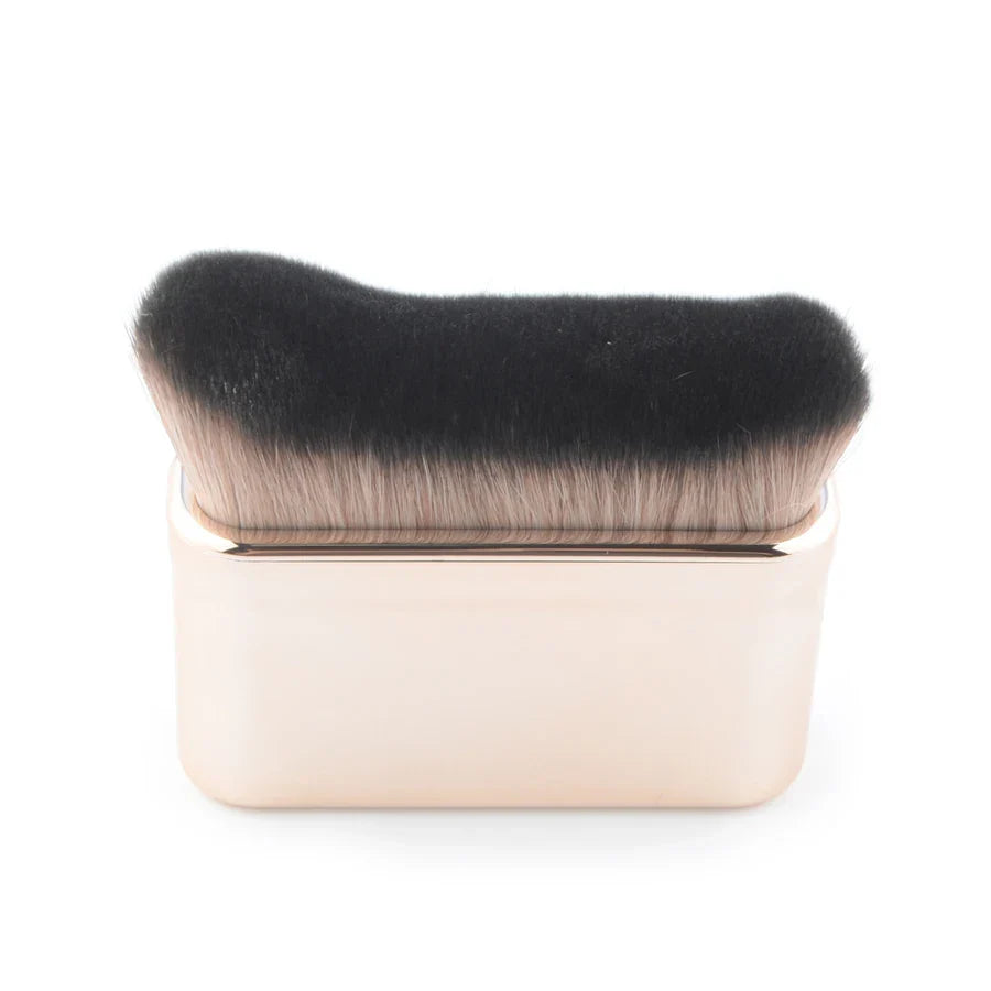 Angled Bronzer Makeup Brush Portable Handle-4