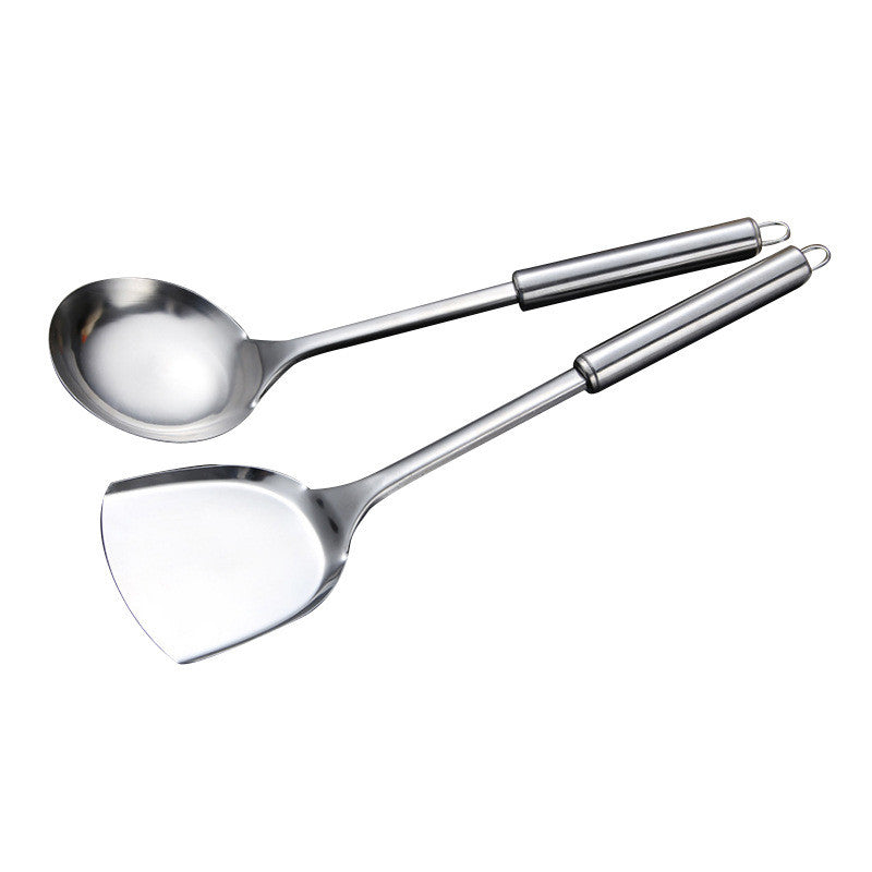 Anti-Scald Stainless Steel Kitchen Utensil Spatula-4