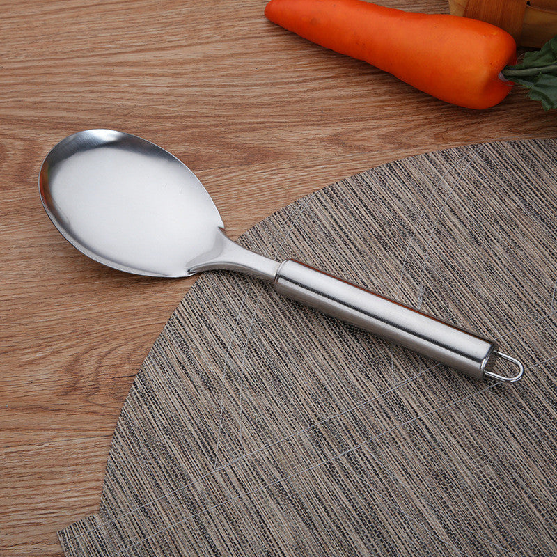 Anti-Scald Stainless Steel Kitchen Utensil Spatula-9