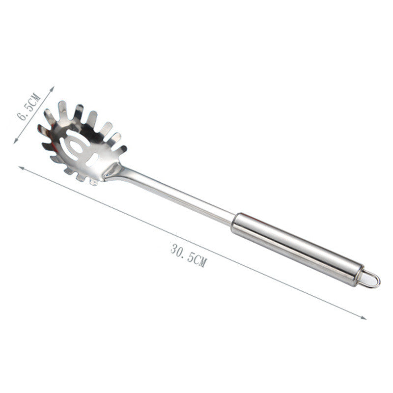 Anti-Scald Stainless Steel Kitchen Utensil Spatula-10