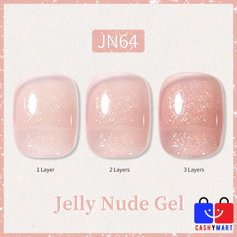 BORN PRETTY 10ml Jelly Nude Gel Nail Polish-1