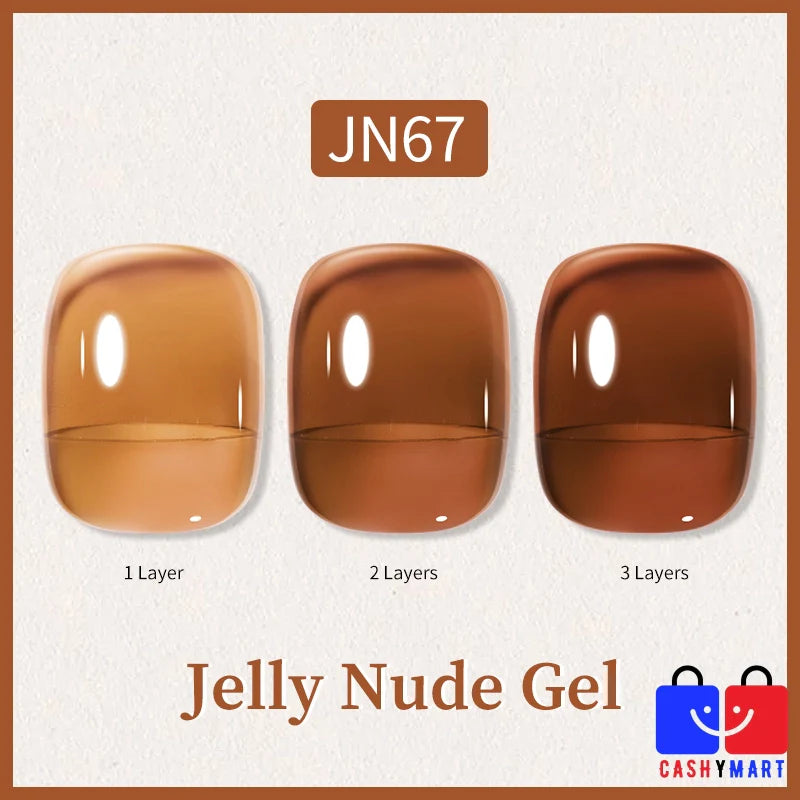 BORN PRETTY 10ml Jelly Nude Gel Nail Polish-3