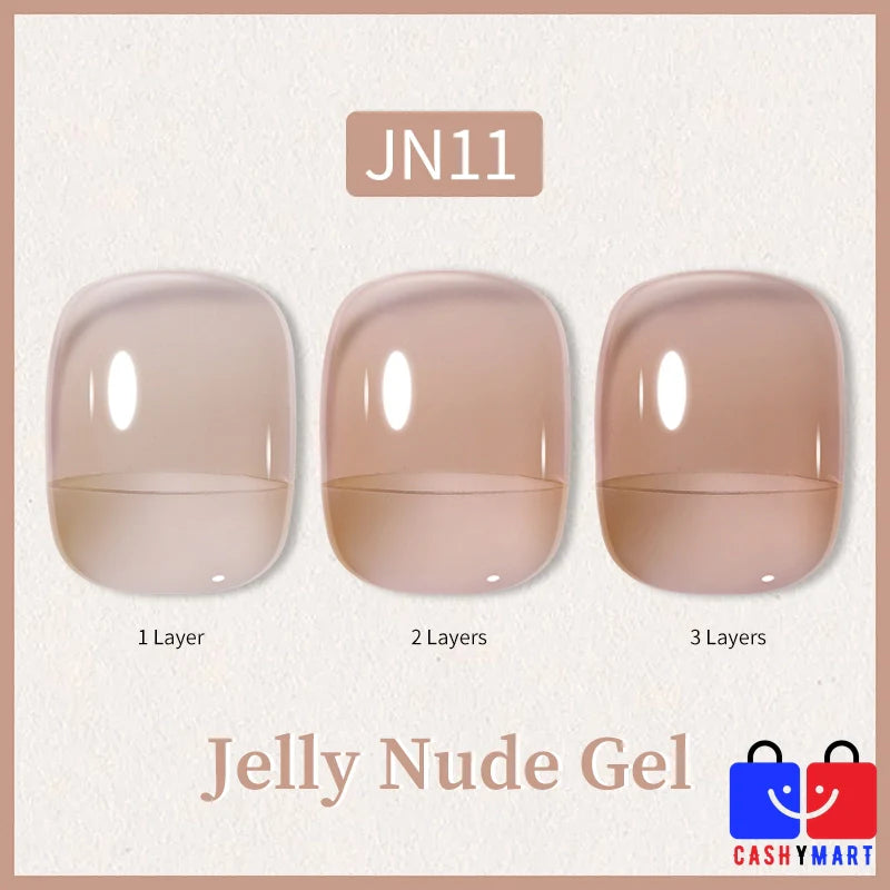 BORN PRETTY 10ml Jelly Nude Gel Nail Polish-4