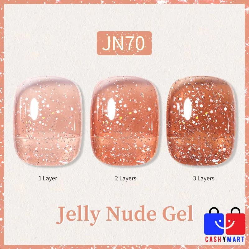 BORN PRETTY 10ml Jelly Nude Gel Nail Polish-5
