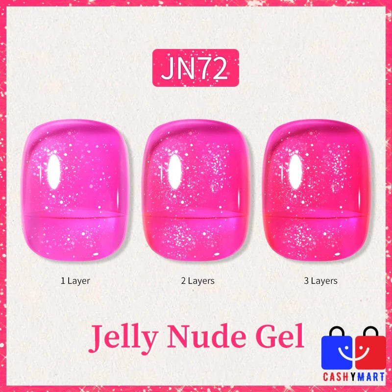 BORN PRETTY 10ml Jelly Nude Gel Nail Polish-6