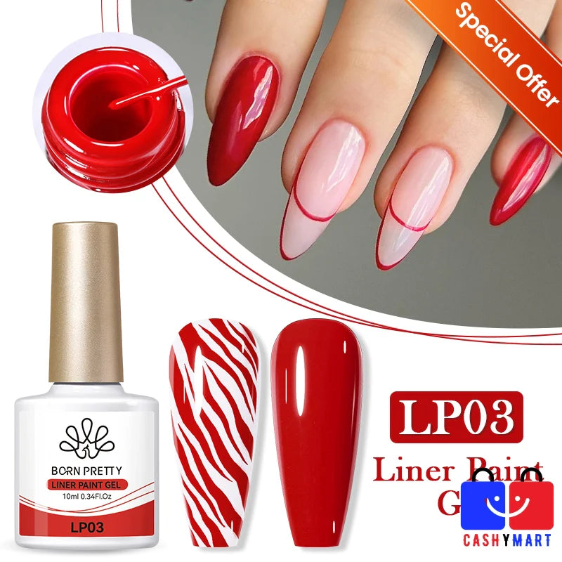 BORN PRETTY 10ml Jelly Nude Gel Nail Polish-12
