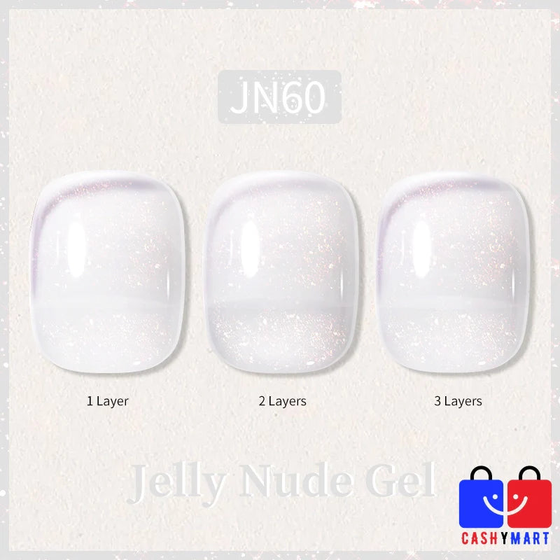 BORN PRETTY 10ml Jelly Nude Gel Nail Polish-14