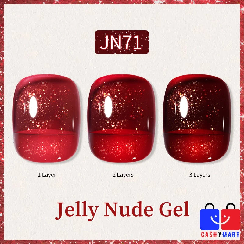 BORN PRETTY 10ml Jelly Nude Gel Nail Polish-15