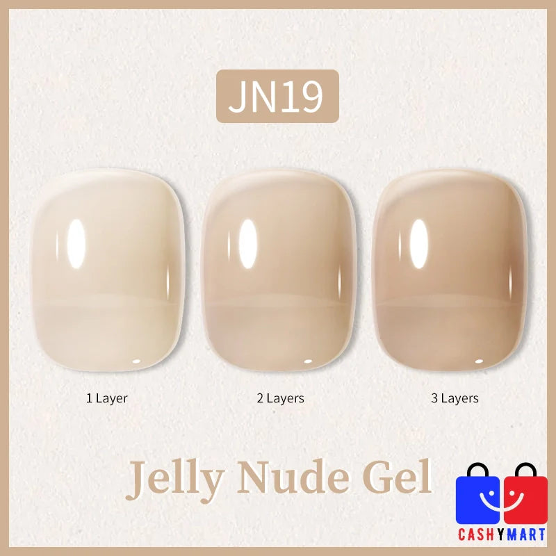 BORN PRETTY 10ml Jelly Nude Gel Nail Polish-16