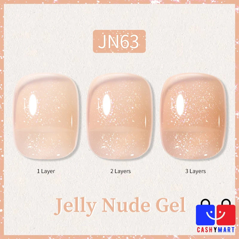 BORN PRETTY 10ml Jelly Nude Gel Nail Polish-19