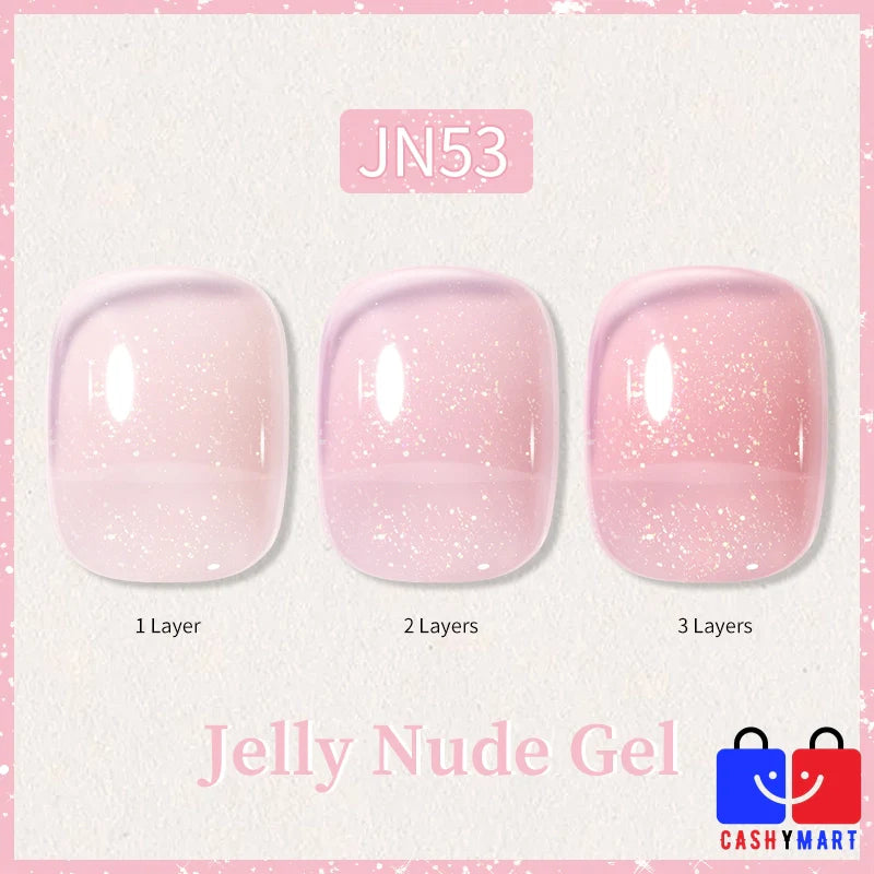BORN PRETTY 10ml Jelly Nude Gel Nail Polish-29