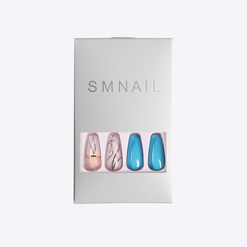 Ballet Coffin Fake Nails-2