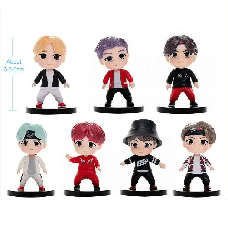 Bangtan Boys Doll Set-3