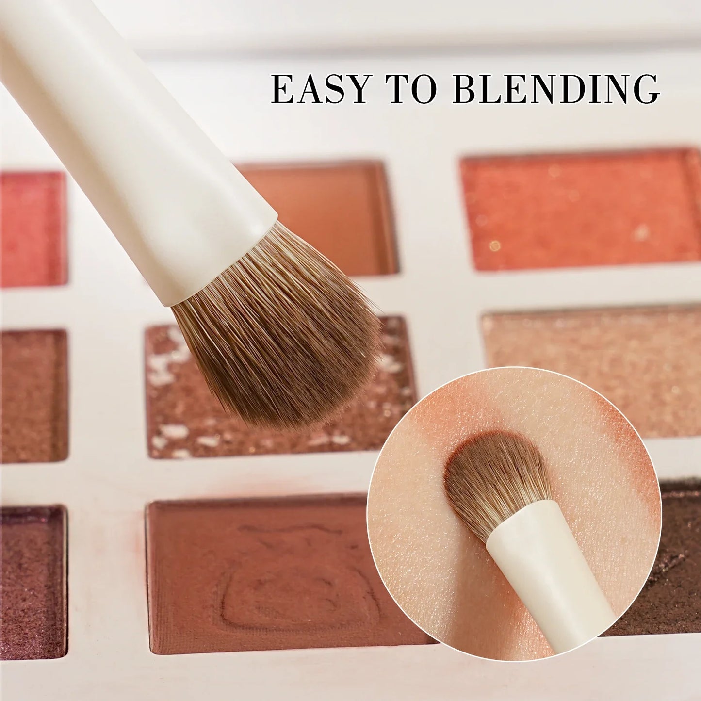 Beili 15 PCS Beige Makeup Brush Set-3
