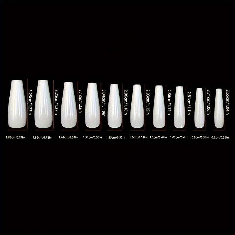 Black Ballet Press-On Nails Set-4