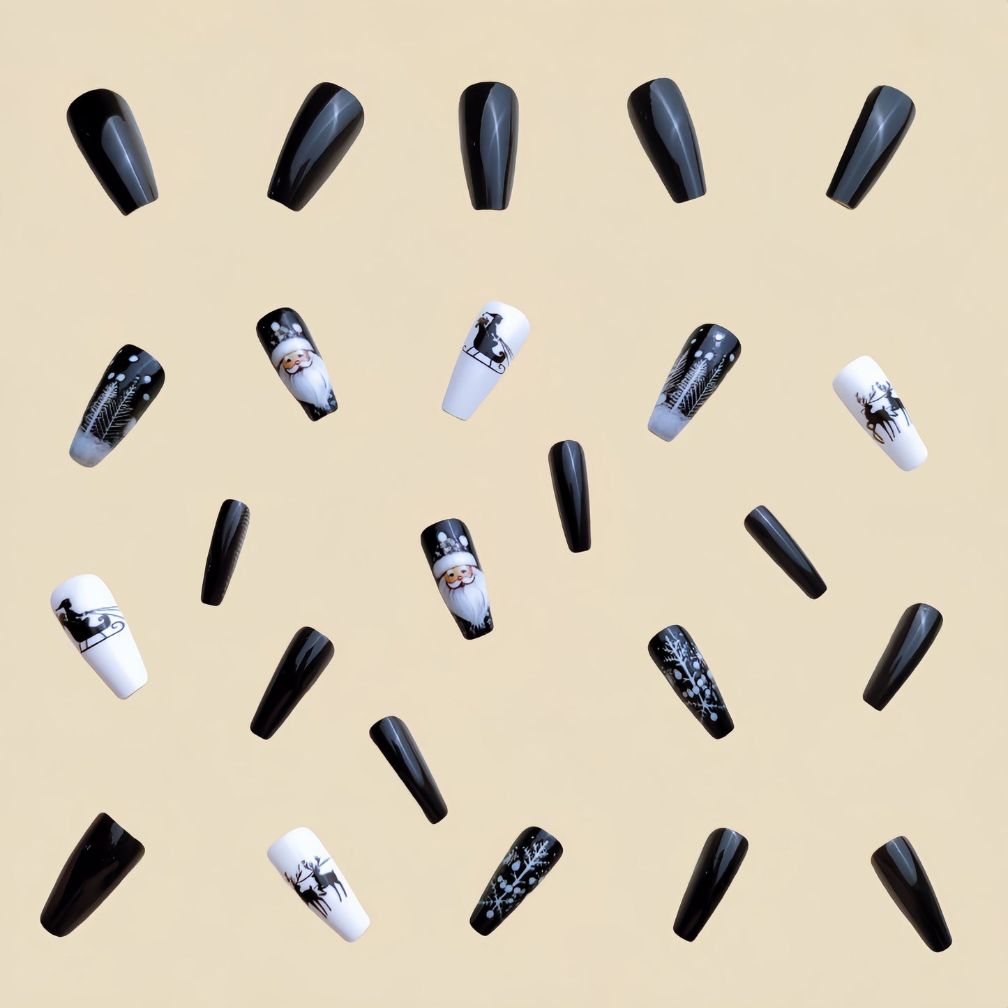 Black Ballet Press-On Nails-3