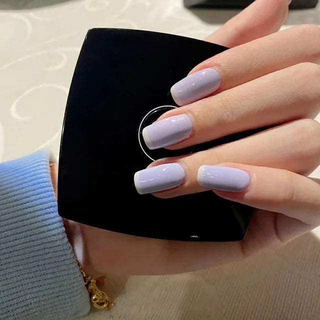 Blue Flame Love Press-On Nails-5