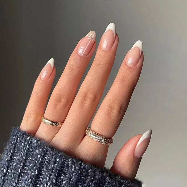 Blue Flame Love Press-On Nails-20