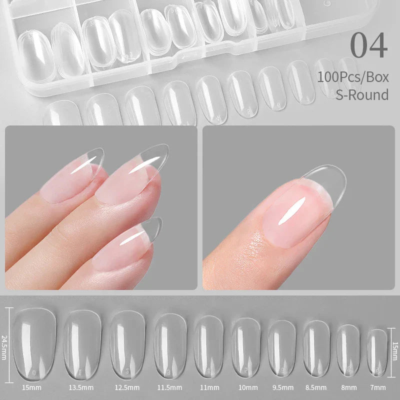 Born Pretty Solid Nail Tips Gel 30ml Long Lasting Manicure-30