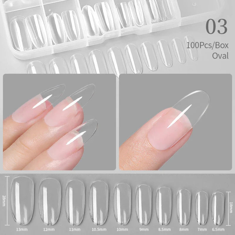 Born Pretty Solid Nail Tips Gel 30ml Long Lasting Manicure-21