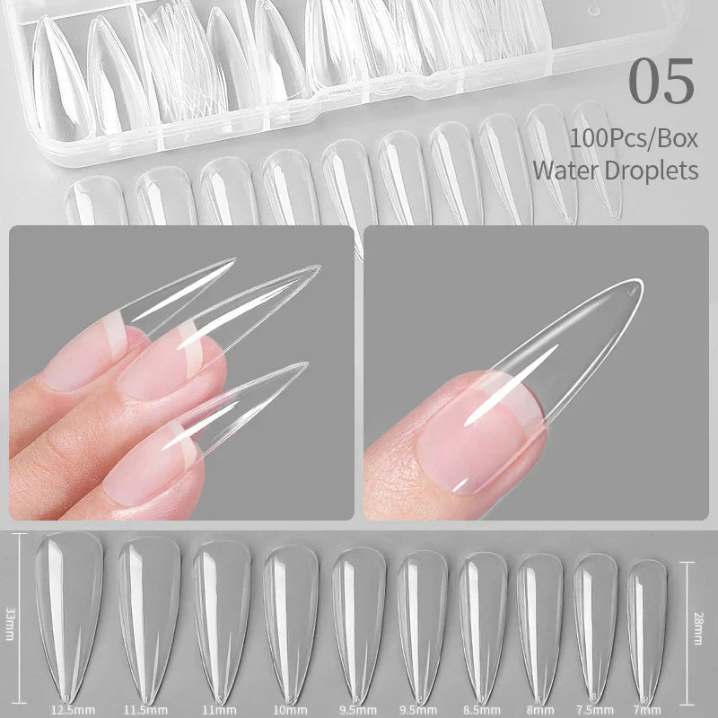 Born Pretty Solid Nail Tips Gel 30ml Long Lasting Manicure-31
