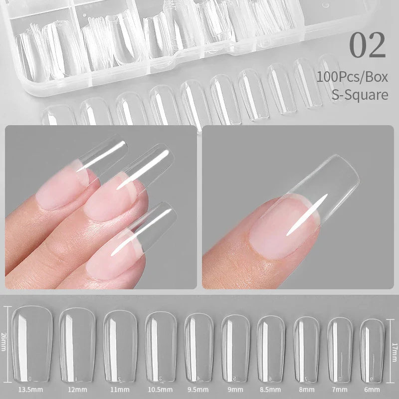 Born Pretty Solid Nail Tips Gel 30ml Long Lasting Manicure-20