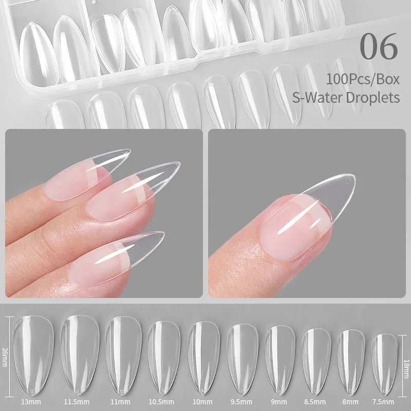 Born Pretty Solid Nail Tips Gel 30ml Long Lasting Manicure-32