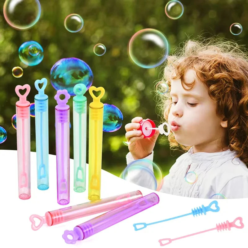 Bubble Blowing Love Colored Test Tube Party Toys-2